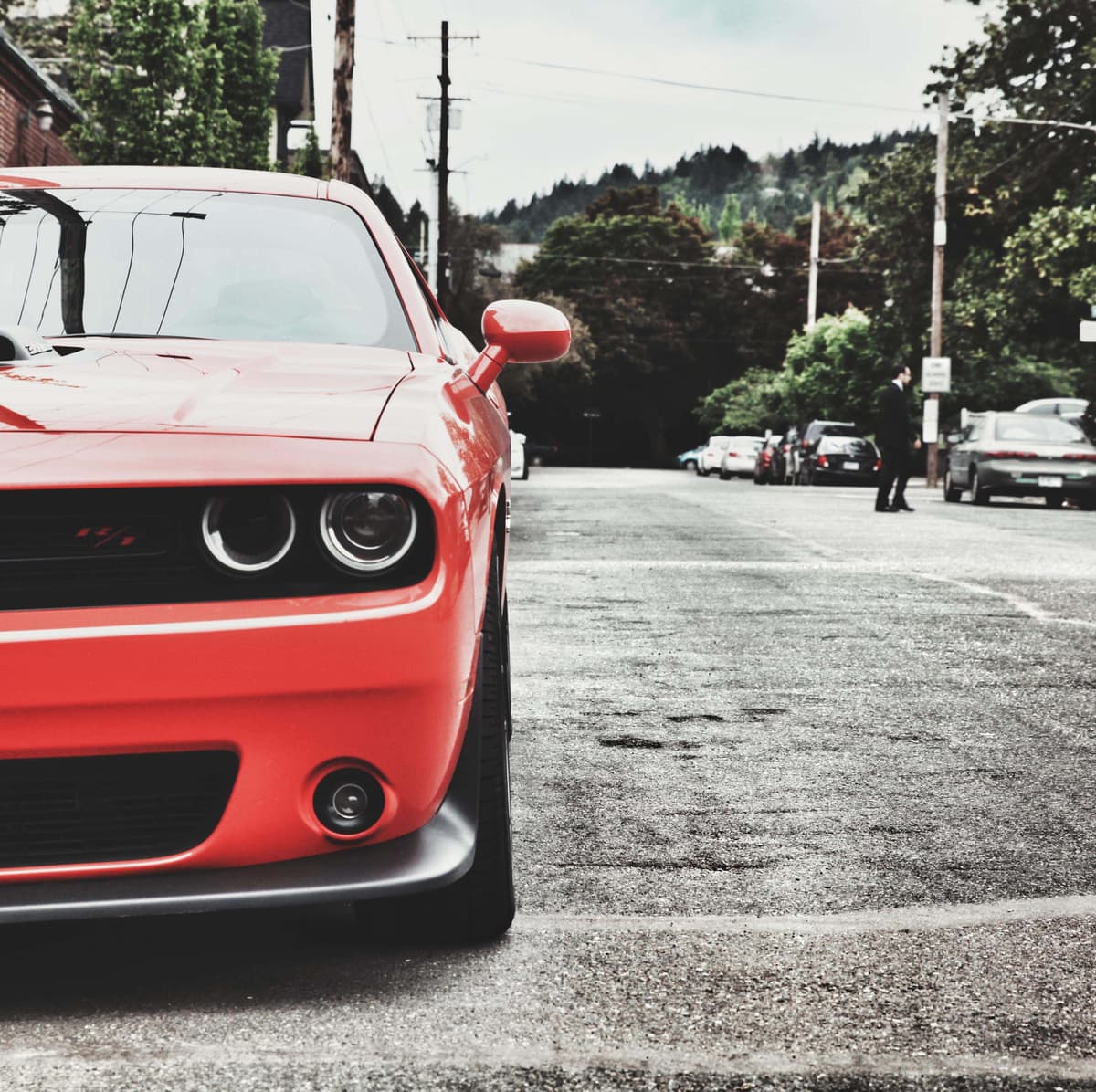 Car carrier truck transporting multiple vehicles across the country
