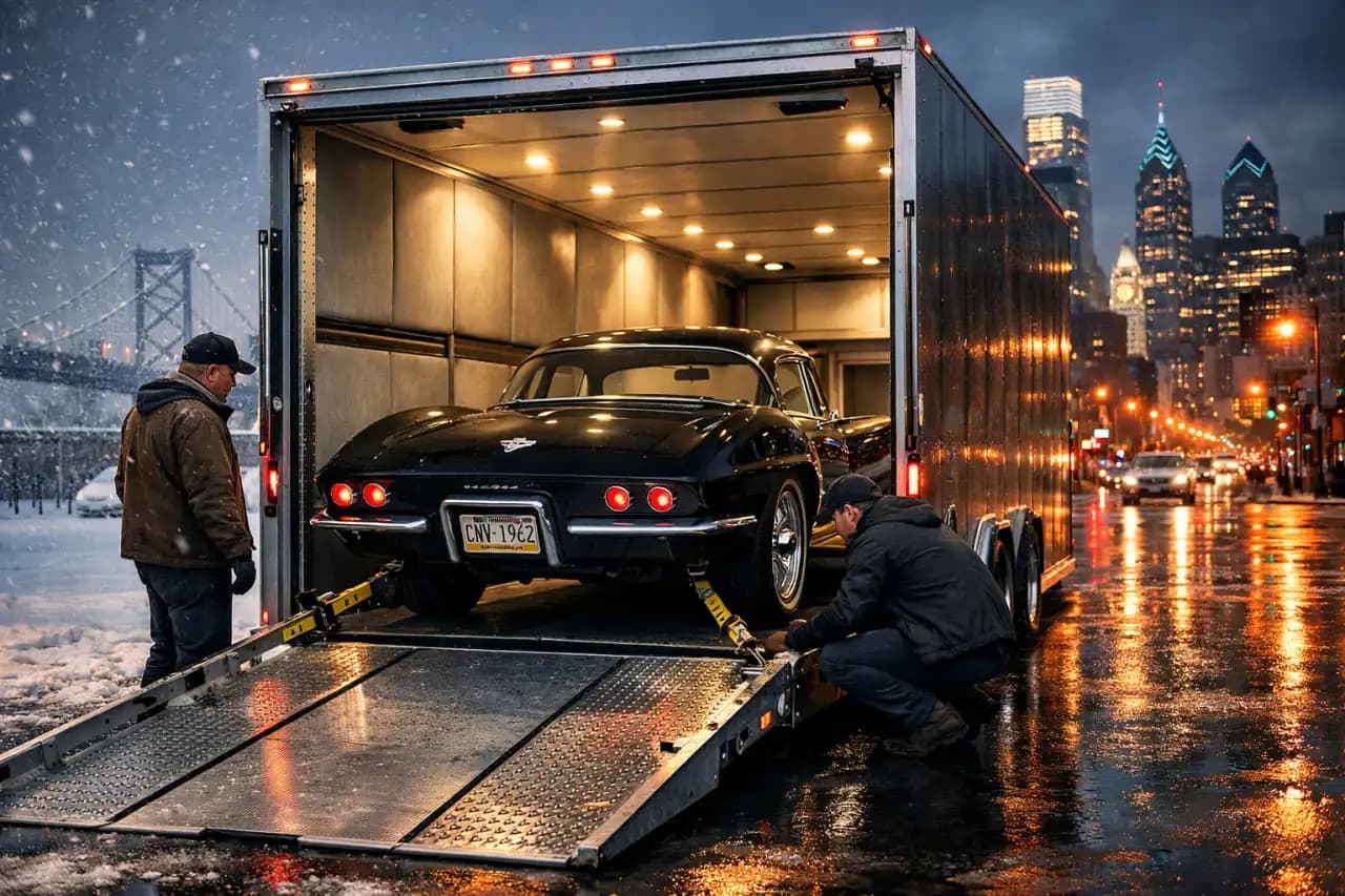 Enclosed Auto Transport in Philadelphia: Protecting Your Classic Car from PA Weather