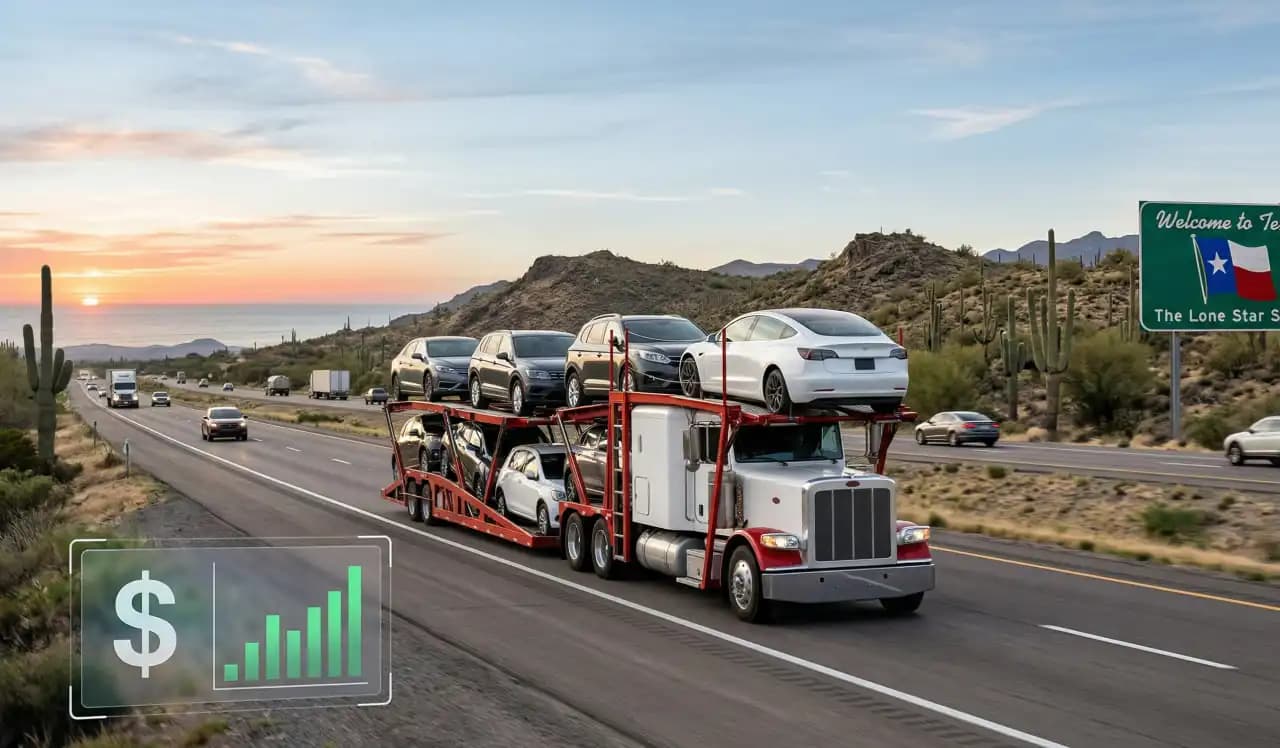 Shipping a Car from California to Texas: 2026 Price Guide
